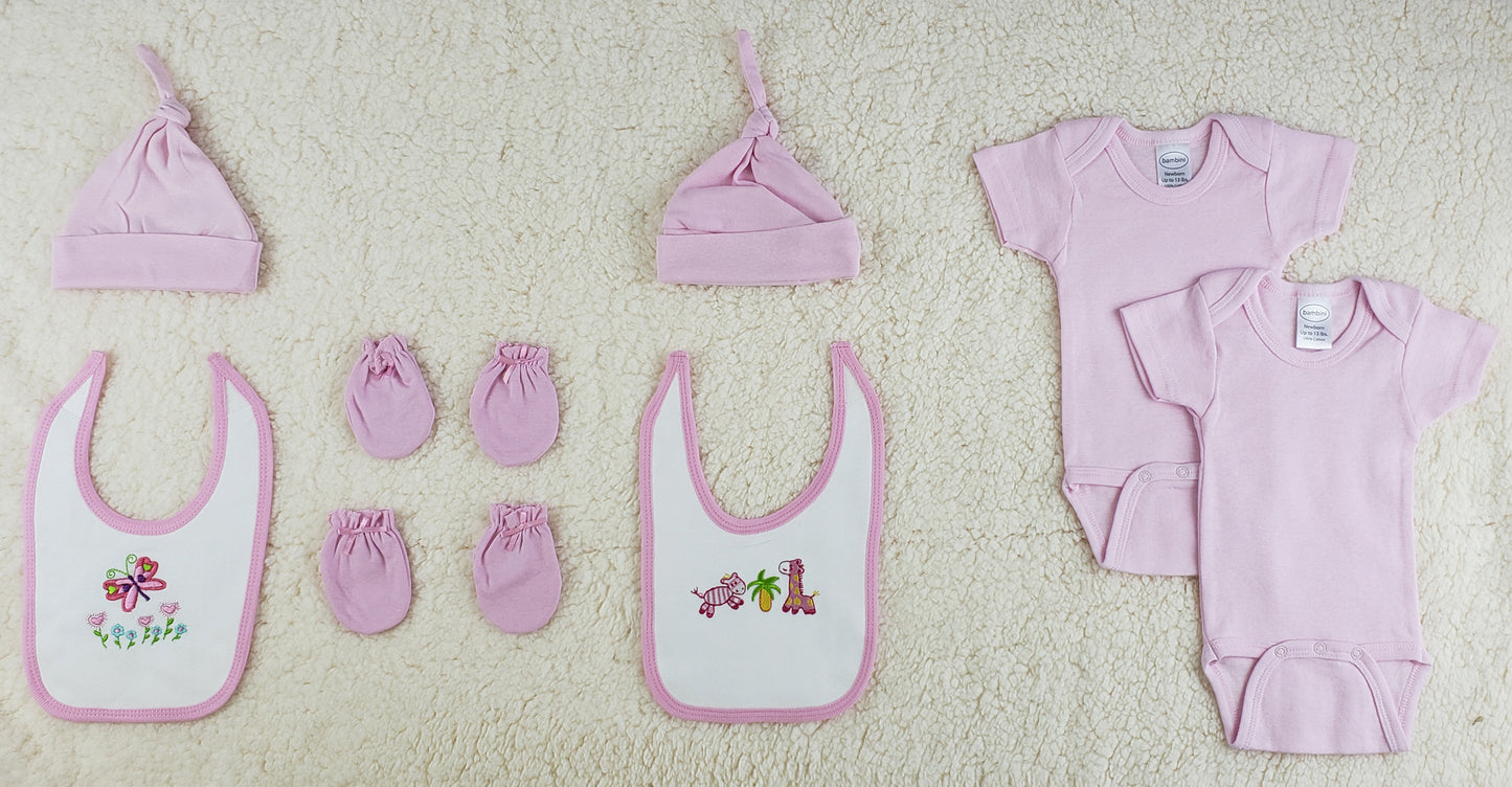 8 Pc Layette Baby Clothes Set LS_0607