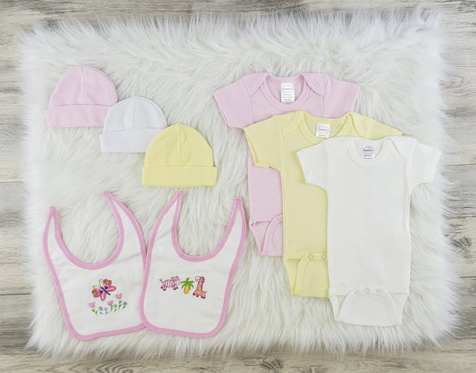 8 Pc Layette Baby Clothes Set LS_0548